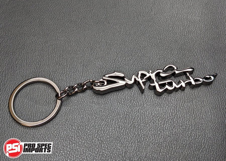 MK4 Supra Turbo Keychain - Pro Spec Imports - Silver Chrome -