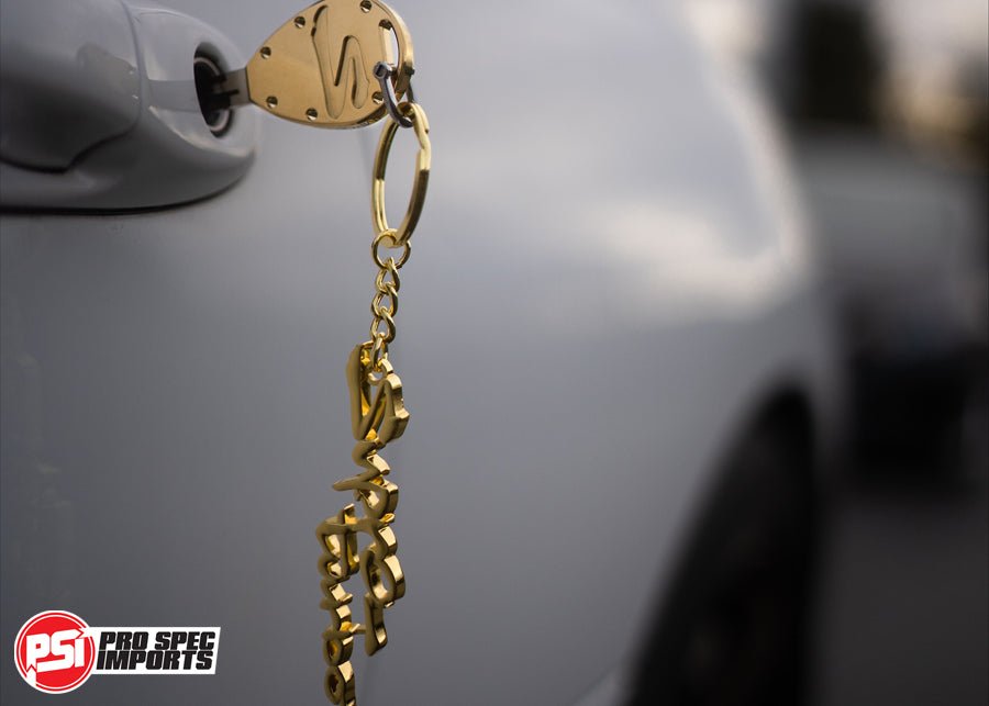 MK4 Supra Turbo Keychain - Pro Spec Imports - Silver Chrome -