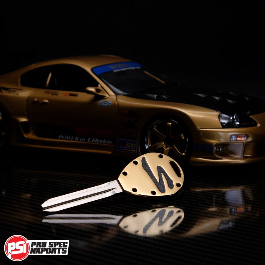 Collectors Edition 18K Gold CF - Titanium A80 (MK4) Supra Key + *ENTRY TO THE GOLD TOP SECRET 1/18 SUPRA GIVEAWAY* - Pro Spec Imports - 101 -