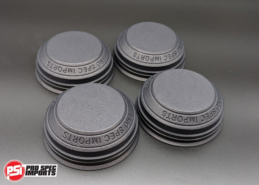 Suit Rays TE37SL Centre Caps 'Plain Top' to suit all Toyota and Lexus-Chaser, MR2, Soarer, Supra, SC300 etc-Pro Spec Imports