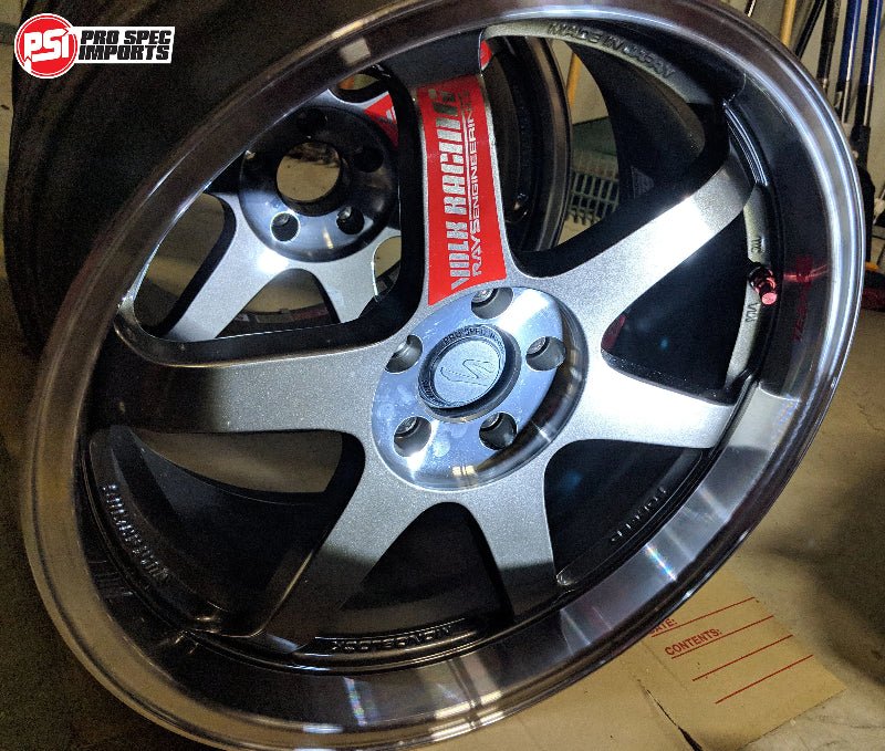 Suit Rays TE37SL Centre Caps - Supra Mk4 A80 Specific Hubcentric 60.1mm Locating - Pro Spec Imports - -