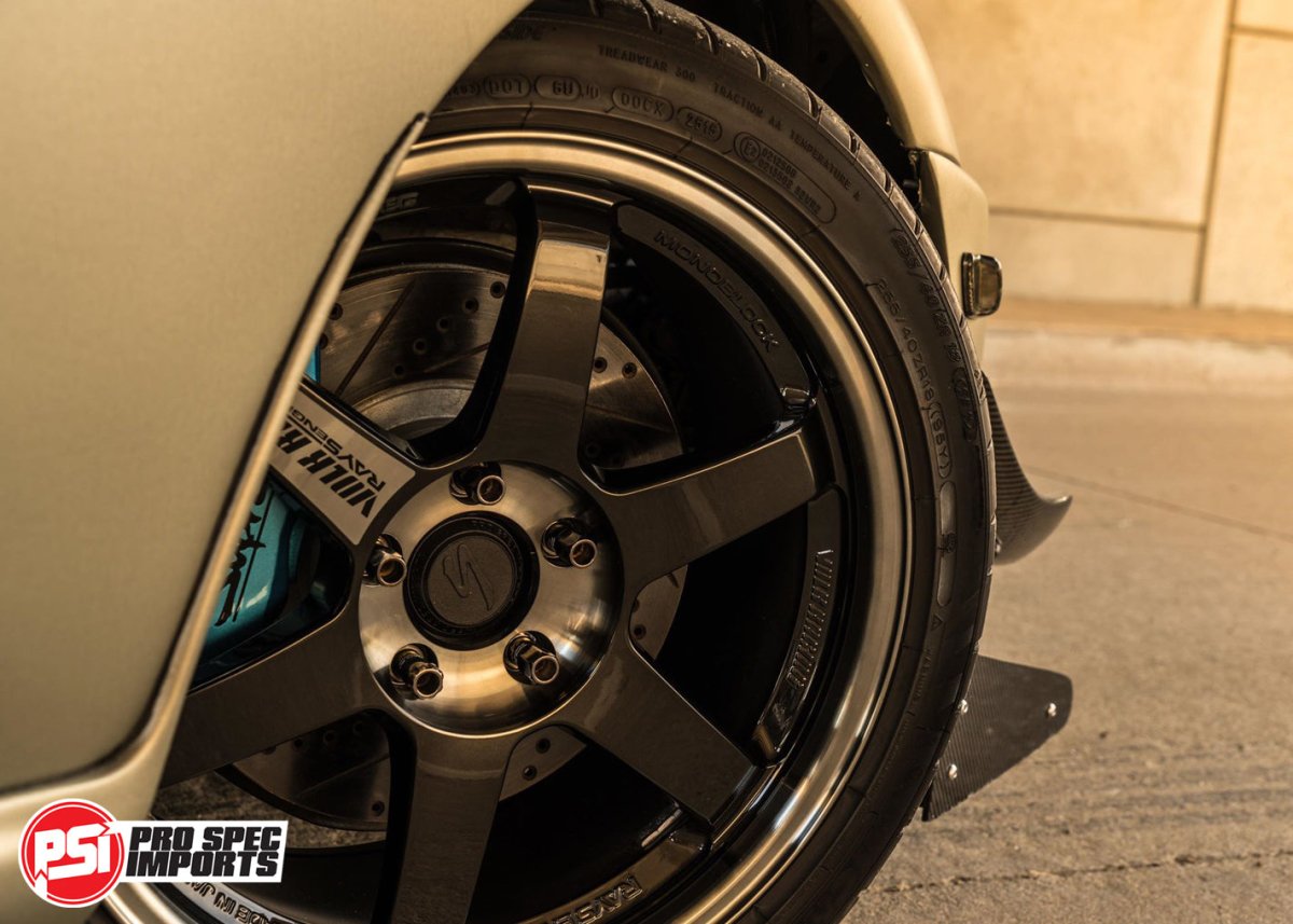 Suit Rays TE37SL Centre Caps - Supra Mk4 A80 Specific Hubcentric 60.1mm Locating - Pro Spec Imports - -