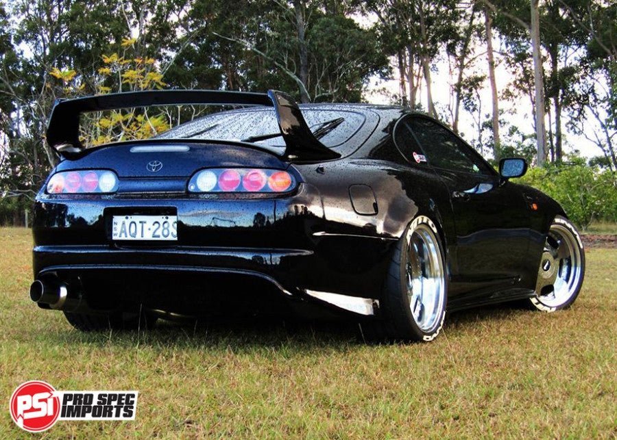 TRD Style Supra Wing - Carbon Blade & End Caps, FRP Sides - Pro Spec Imports - -