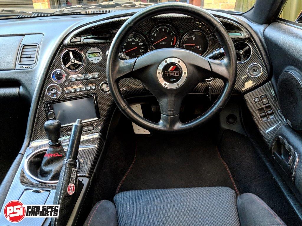 Series 1 Supra Complete 11pc Chrome Dash Ring Set - Years '93 to '96 - Pro Spec Imports - Automatic - No Shifter Ring - 