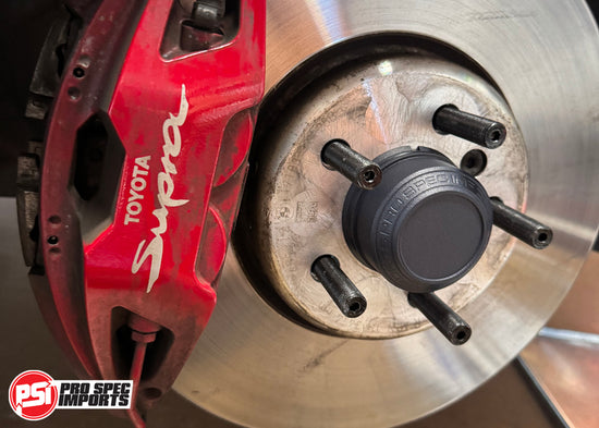 Rays TE37SL Centre Caps - To Suit A90 (MK5) Toyota Supra, 66.5 to 73.1 Hubcentric