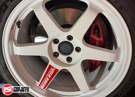 Rays TE37SL Centre Caps - To Suit A90 (MK5) Toyota Supra, 66.5 to 73.1 Hubcentric