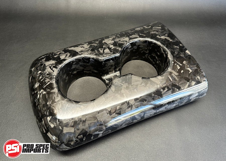 Cup Holder Armrest For A80 (Mk4) Supra, Carbon Fibre or Fiberglass - Pro Spec Imports - Forged Carbon Fibre - Right Hand Drive (JDM RHD) - 