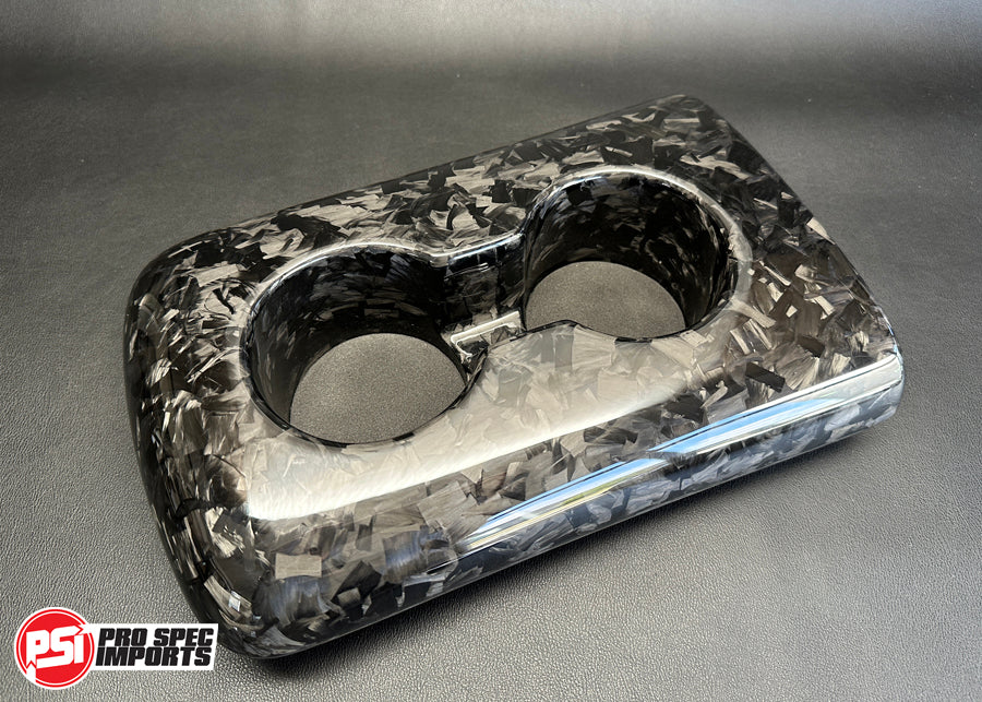 Cup Holder Armrest For A80 (Mk4) Supra, Carbon Fibre or Fiberglass