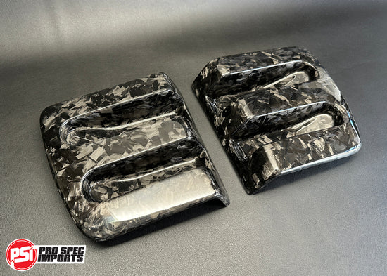 Supra Carbon Fibre Number Plate Garnishes
