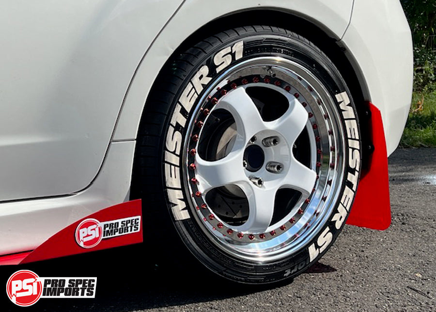 Centre Caps For Work Meister S1 3P - To Suit Subaru WRX 5x114.3 PCD 73mm to 56.1 Hub Centric Ring