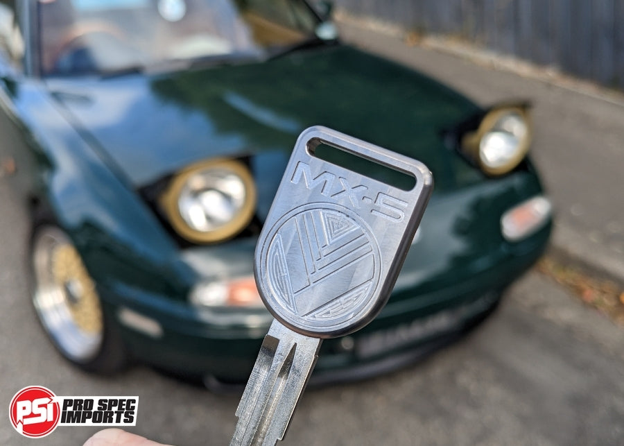 Titanium Key Blank For Mazda MX5 / Miata / Eunos / Roadster, NA, NB, NC (Without chip)