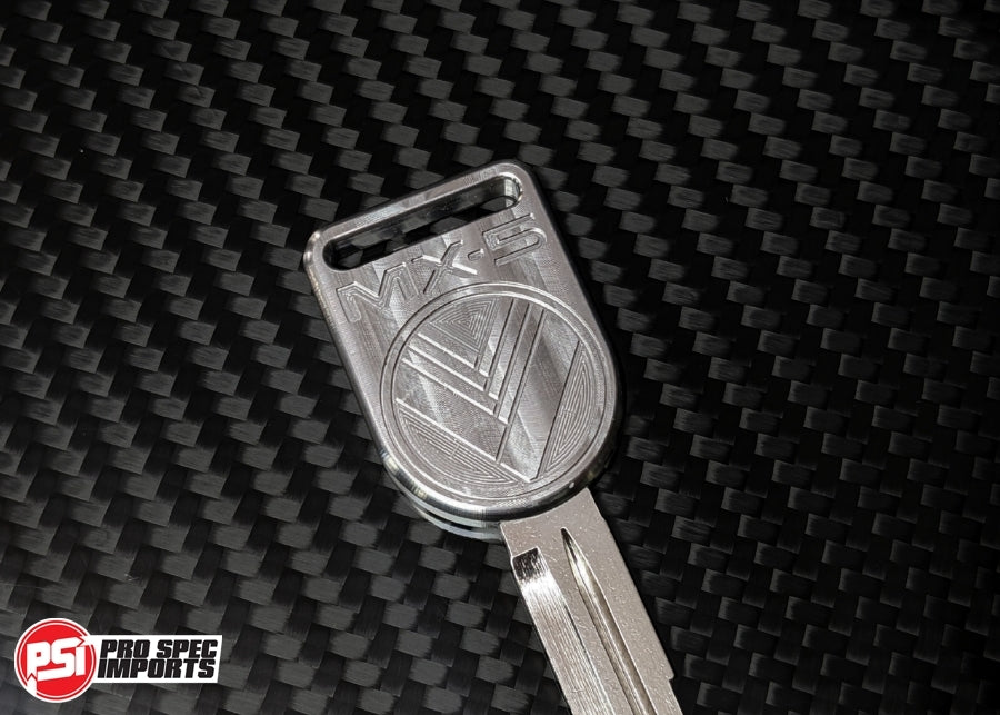 Titanium Key Blank For Mazda MX5 / Miata / Eunos / Roadster, NA, NB, NC (Without chip)