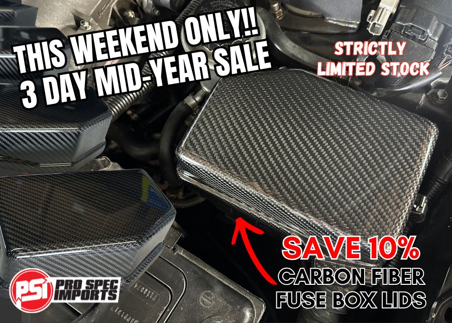 Supra A80 (MK4) '93-'02 - Carbon Fibre Fuse Box Lid