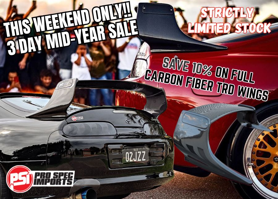 Supra A80 (MK4) '93-'02 - TRD Style Wing - Full Carbon