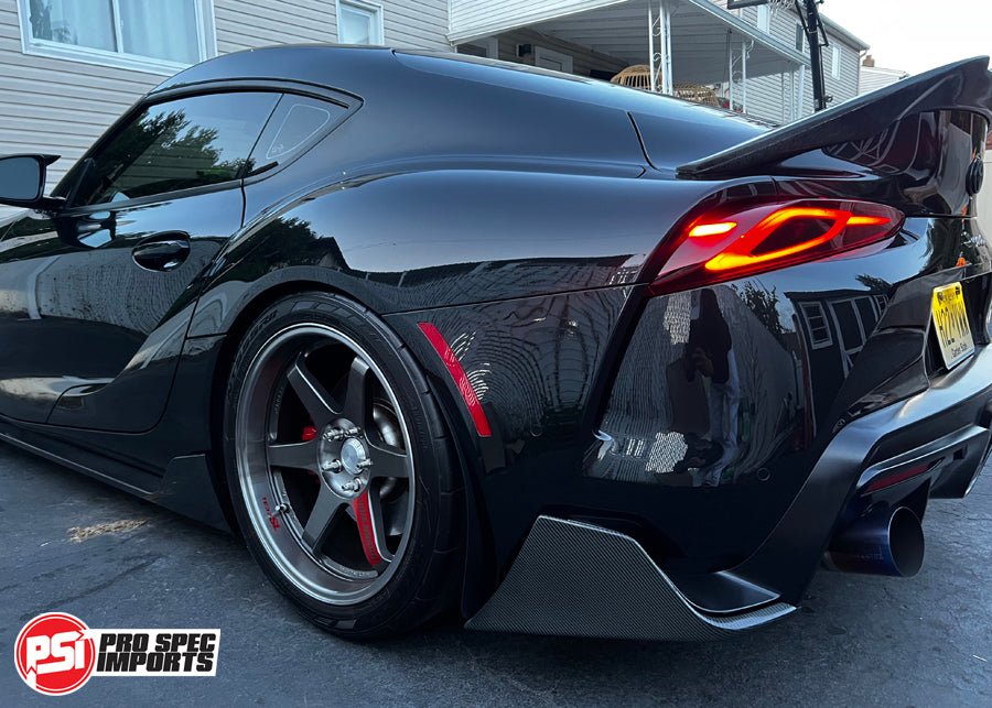 *PRE - ORDER* Rays TE37SL & CE28SL Centre Caps - A90 (MK5) Toyota Supra - Billet Aluminum 6061 - T6, 66.5 to 73.1 Hubcentric - Pro Spec Imports - Machined Silver Anodised - 