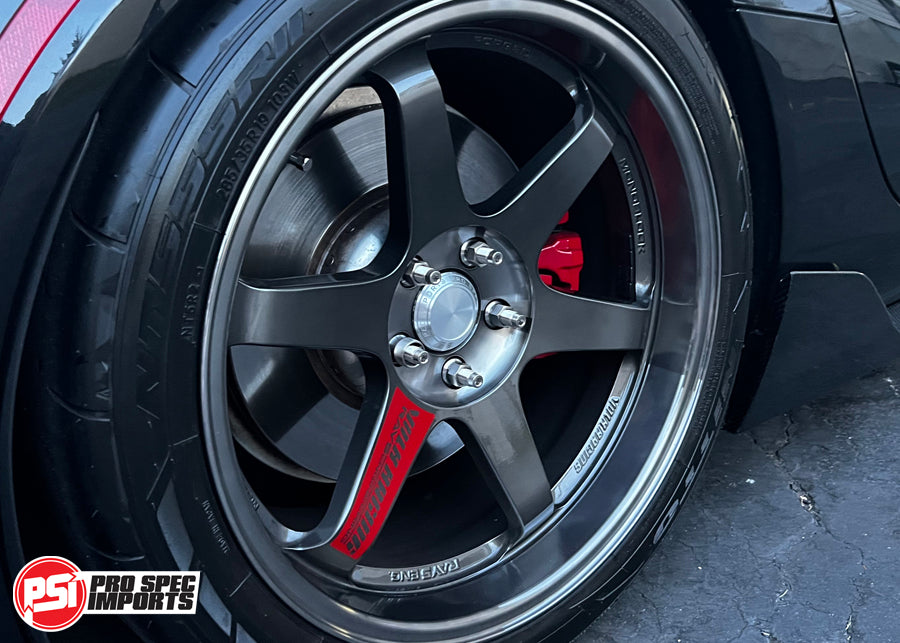 Rays TE37SL & CE28SL Centre Caps - A90 (MK5) Toyota Supra - Billet Aluminum 6061-T6, 66.5 to 73.1 Hubcentric