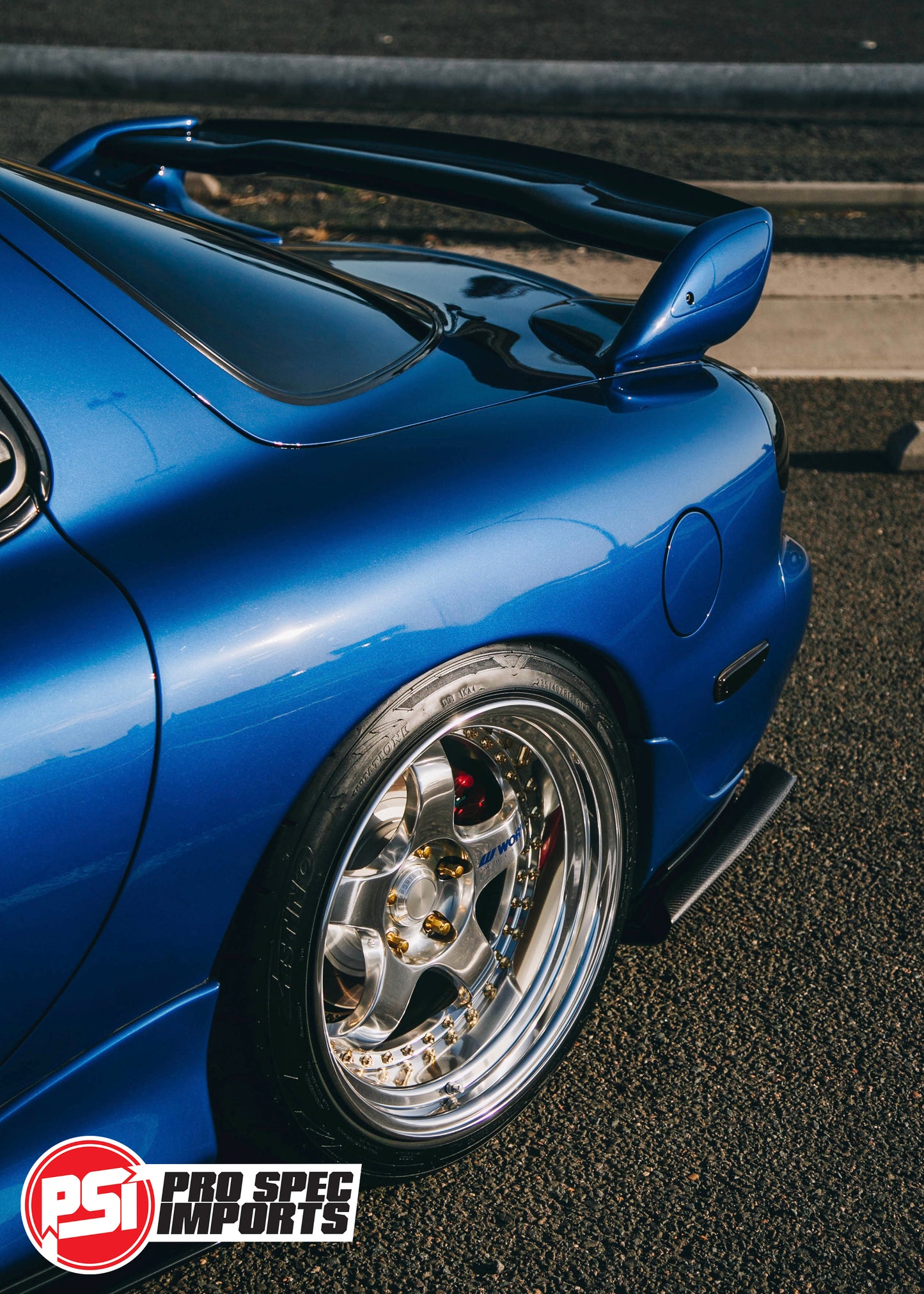 Billet CNC Aluminium Rear Wiper Delete Kit for Mazda RX7 FC & FD3S, Long Life UV Resistant Hard Anodize II, Waterproof and Dustproof, Pro Spec Imports