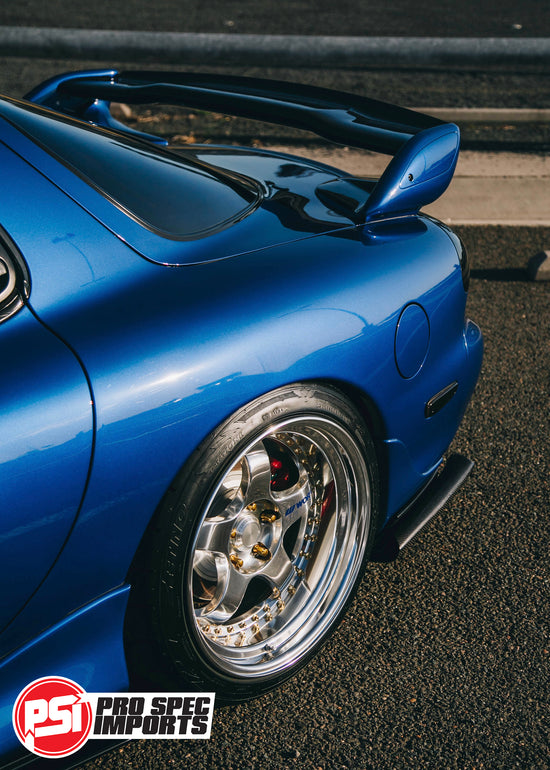 Billet CNC Aluminium Rear Wiper Delete Kit for Mazda RX7 FC & FD3S, Long Life UV Resistant Hard Anodize II, Waterproof and Dustproof, Pro Spec Imports