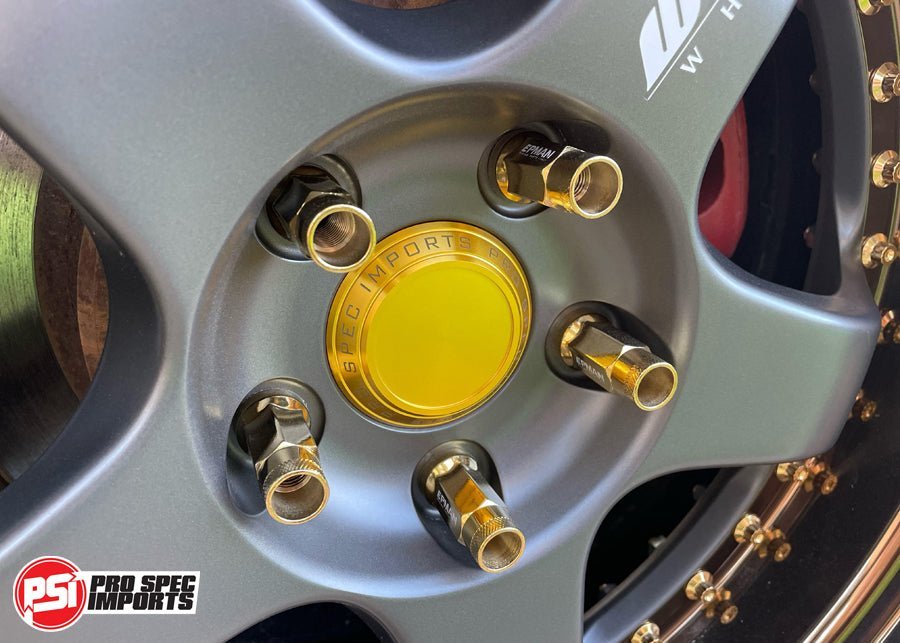 Centre Caps for Work Meister S1 3P/2P, Suit Toyota/Lexus PCD: 5x114.3, Hub Centric Ring 60.1mm to 73.1mm, 6061 - T6 Aluminium - Pro Spec Imports - Work Meister S1 3P | 18