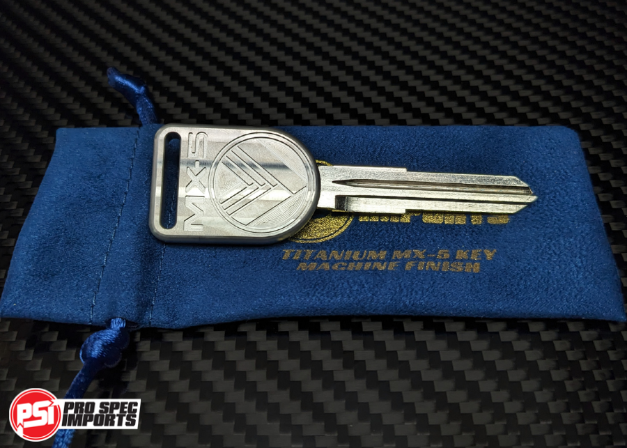 Titanium Key Blank For Mazda MX5 / Miata / Eunos / Roadster, NA, NB, NC (Without chip)