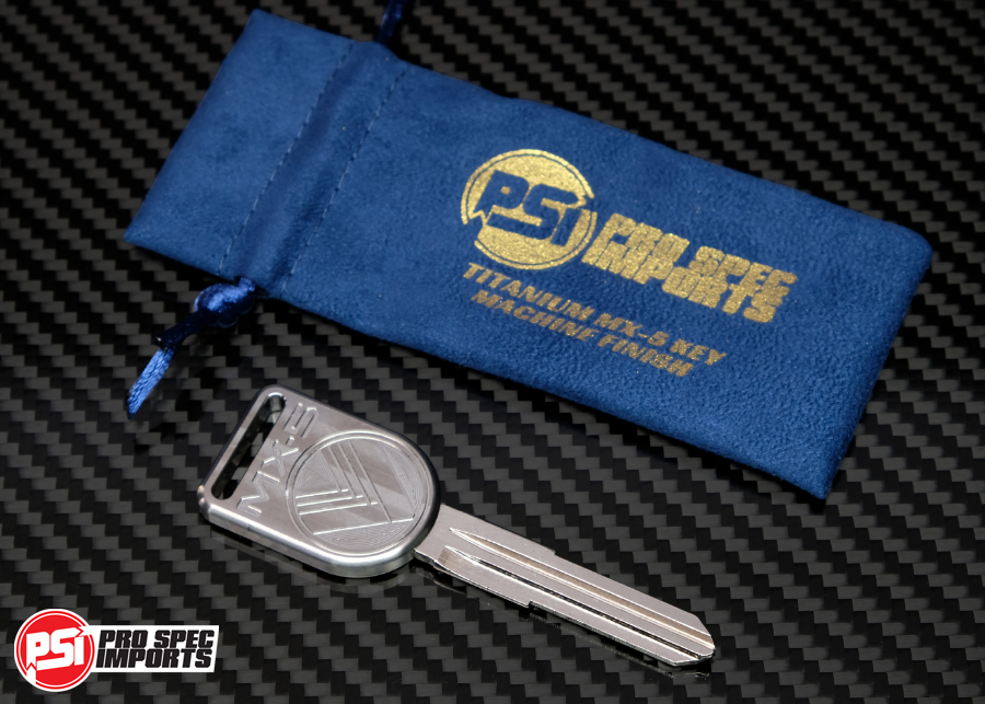 Titanium Key Blank For Mazda MX5 / Miata / Eunos / Roadster, NA, NB, NC (Without chip)