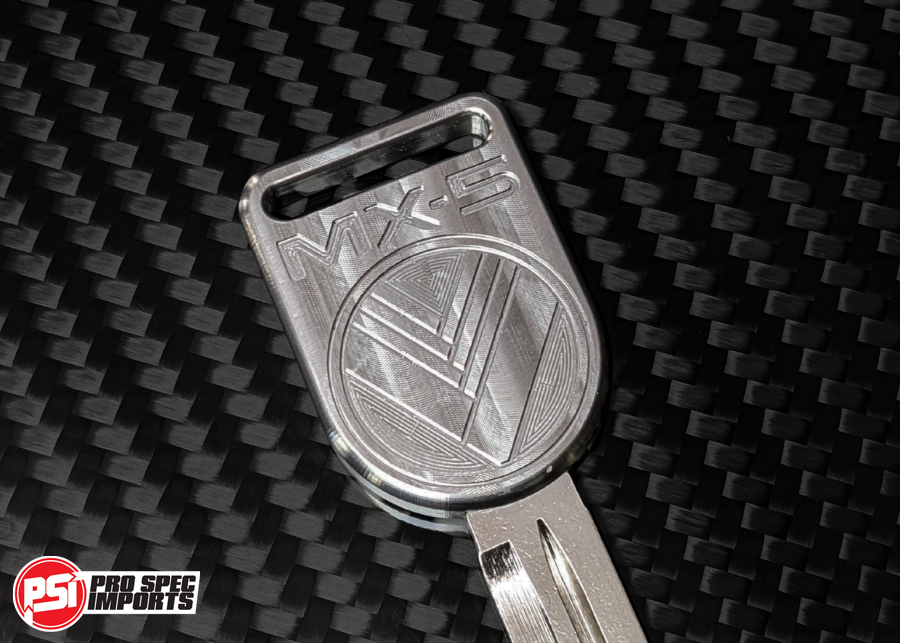 Titanium Key Blank For Mazda MX5 / Miata / Eunos / Roadster, NA, NB, NC (Without chip)