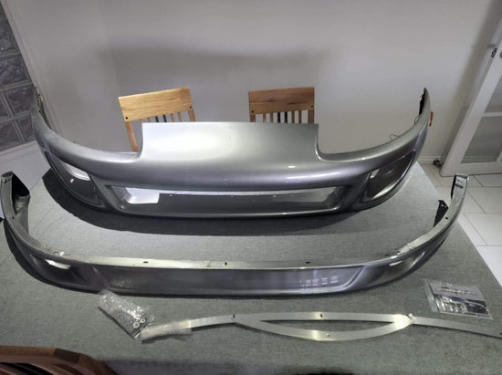 A80 (Mk4) Supra Front Lip Mounting Plate Set and SS Hardware - OEM style