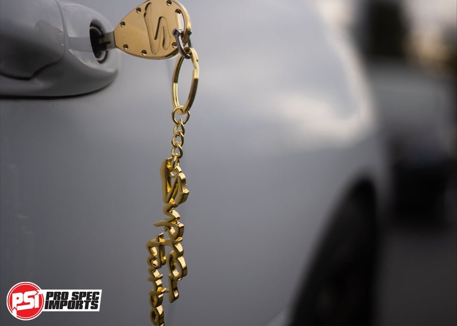 MK4 Supra Turbo Keychain - Pro Spec Imports - Silver Chrome - 