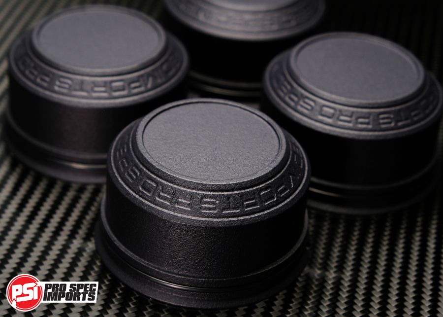 Work Meister S1 3P Centre Caps 'Plain Top' to suit all Nissan - Skyline, 350Z, 370Z, 300ZX, Laurel, GTR, R32, R33, R34, Silvia etc