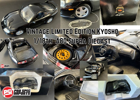 (SOLD OUT) Limited Edition 30th Anniversary A80 Supra Key - PVD Stealth Black Titanium