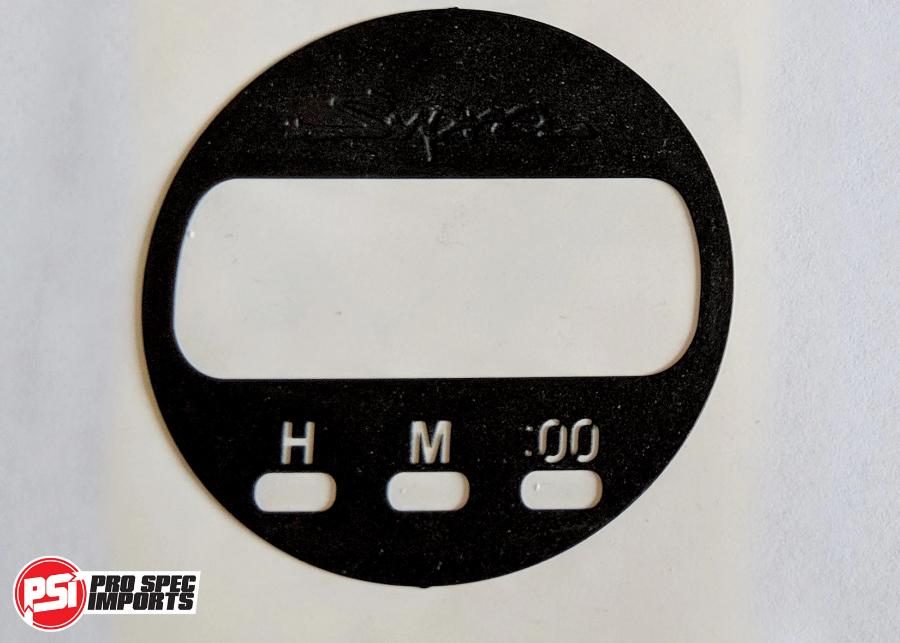 Euro Supra Interior - Stealth Black Edition HVAC 10pc Ultra Combo - Pro Spec Imports - Black Dials - Plain - 