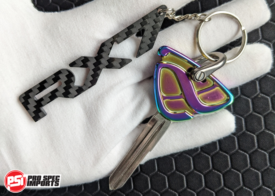 FD3S RX7 Key Blank - 'Neo Chrome PVD' Titanium GR6