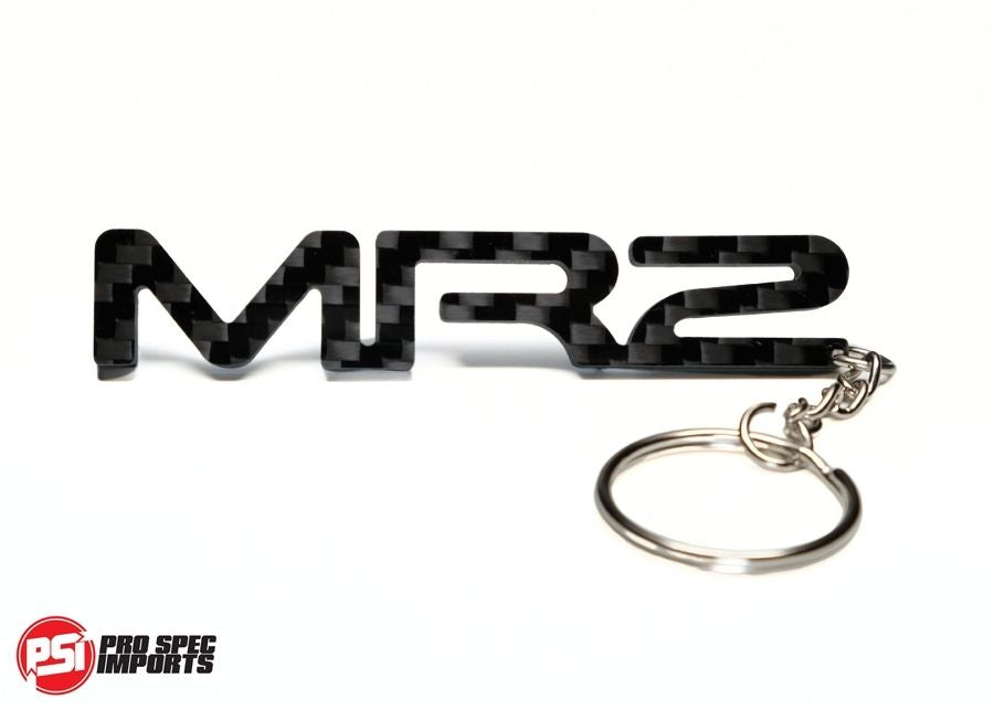 Carbon Fibre keychain for Toyota MR2 SW20 '89-'99 / MR-S ZZW30 '99