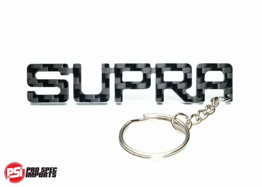 Carbon Fibre A70/MK3 Supra Keychain