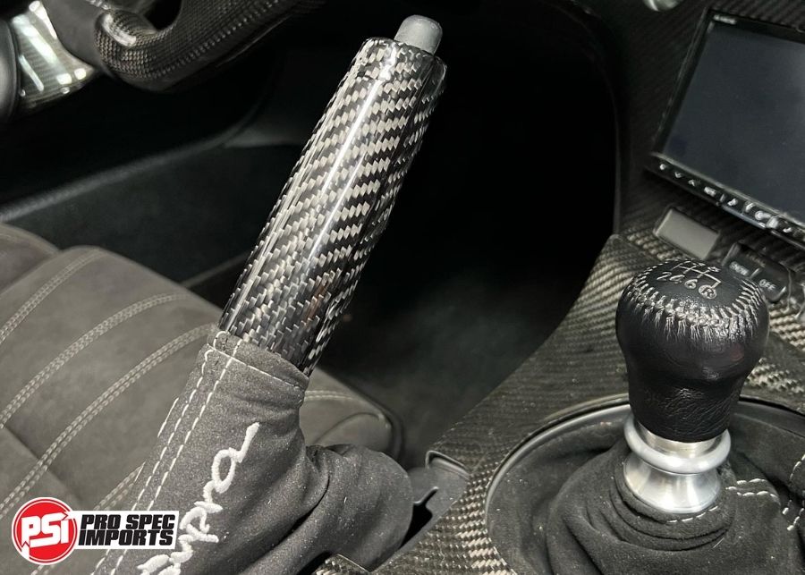 Supra A80/MK4 Carbon Fibre Handbrake / Park Brake / Ebrake Handle Replacement
