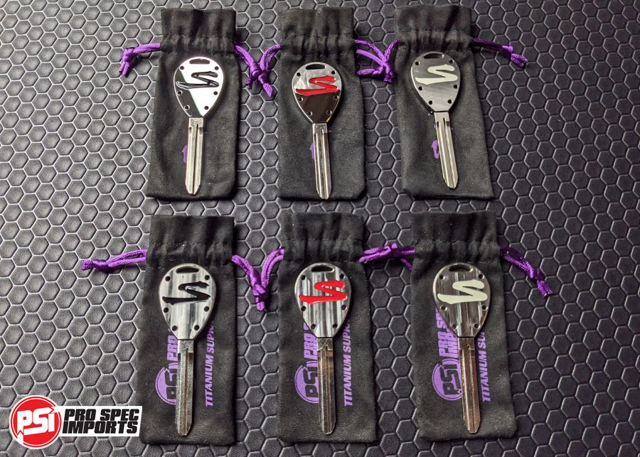 MK4 Supra Titanium Key - Limited Edition - Coloured ‘S’