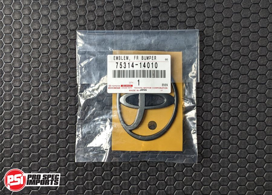 Genuine Toyota OEM JZA80 MK4 Supra Front Emblem Badge | P/N 75314-14010