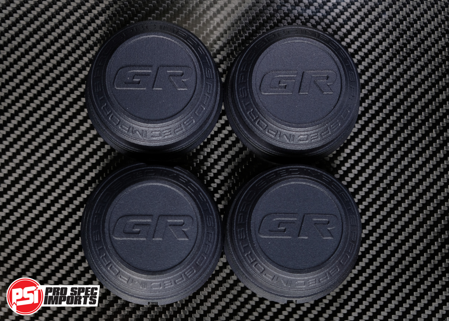 Volk Rays TE37SL & CE28SL Centre Caps, Suit GR Yaris / Corolla - 60.1mm Hub Ring Hubcentric - 34mm Height, Plastic
