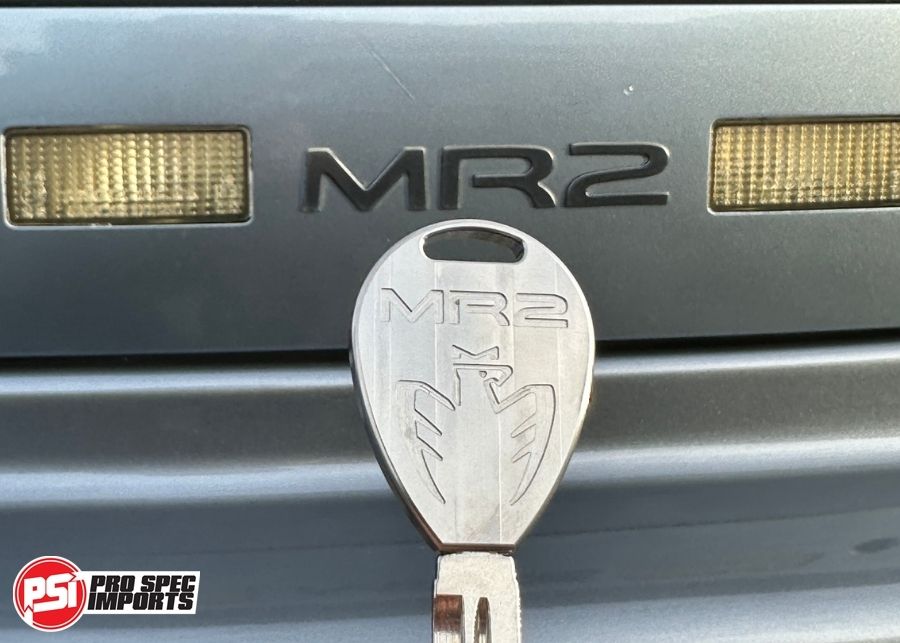 Titanium Key For Toyota MR2 SW20  '89-'99 / MR-S ZZW30 '99-'07 Custom Uncut Master Blank - Machine Finish
