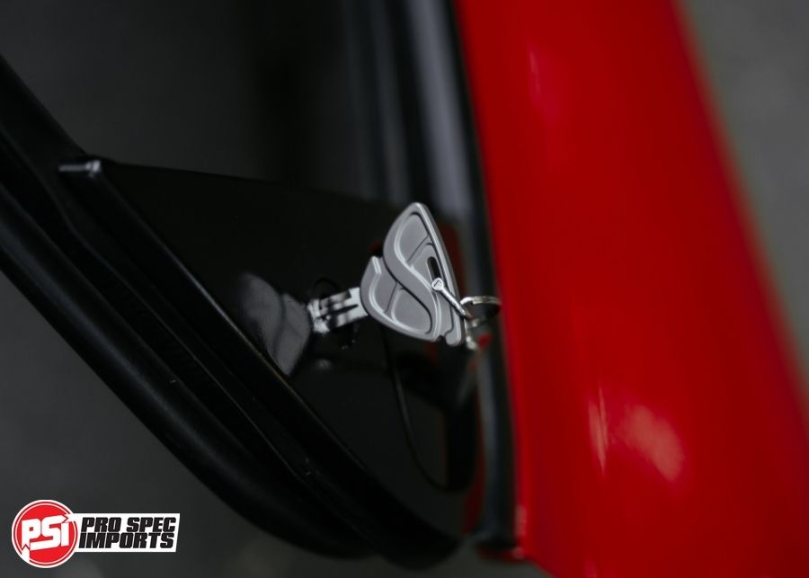 FD3S RX7 Key Blank - Polished Titanium GR6