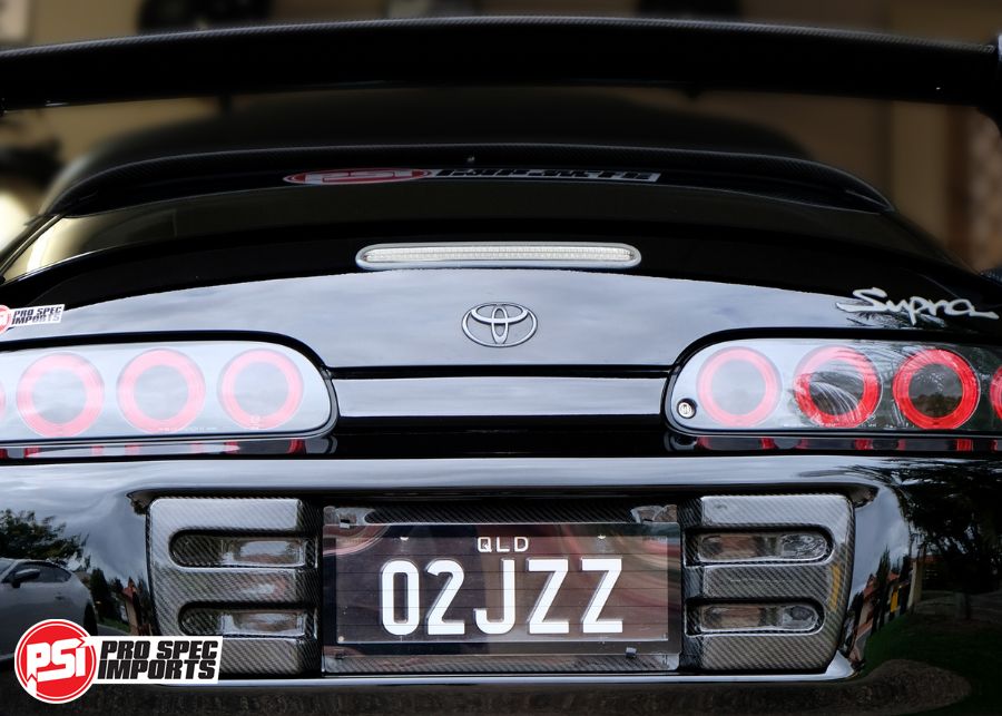 Genuine Toyota OEM JZA80 MKIV Supra Rear Hatch Badge Emblem | P/N 75471-14010