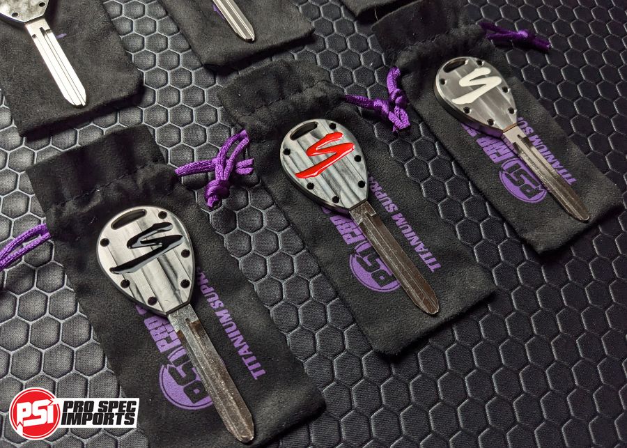 MK4 Supra Titanium Key - Limited Edition - Coloured ‘S’