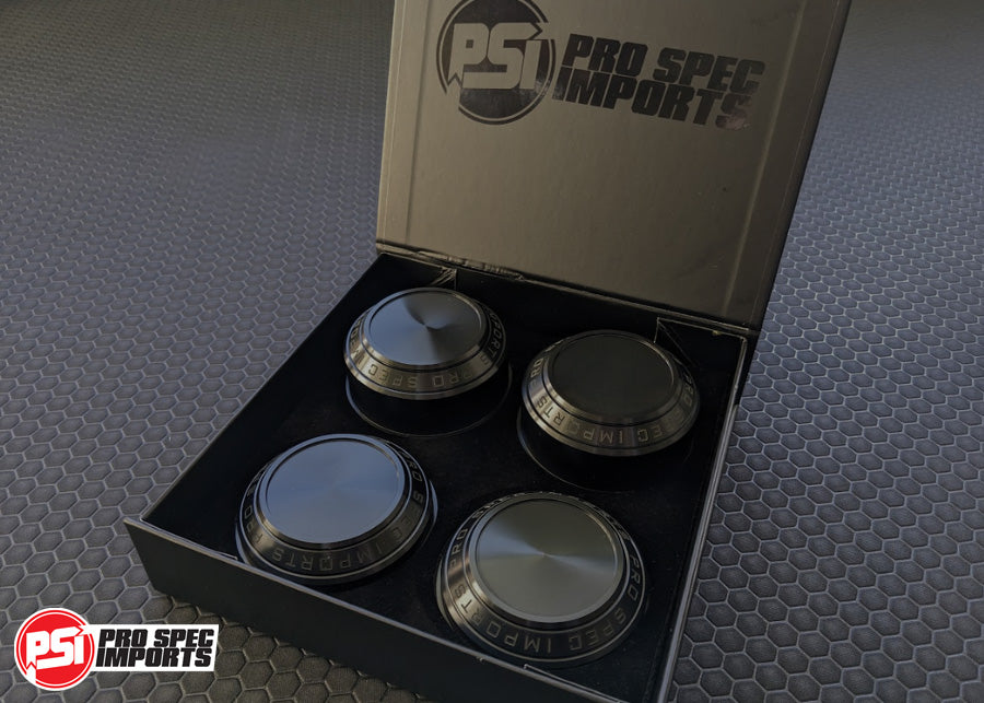 Rays TE37SL & CE28SL Centre Caps - A90 (MK5) Toyota Supra - Billet Aluminum 6061-T6, 66.6 to 73.1 Hubcentric