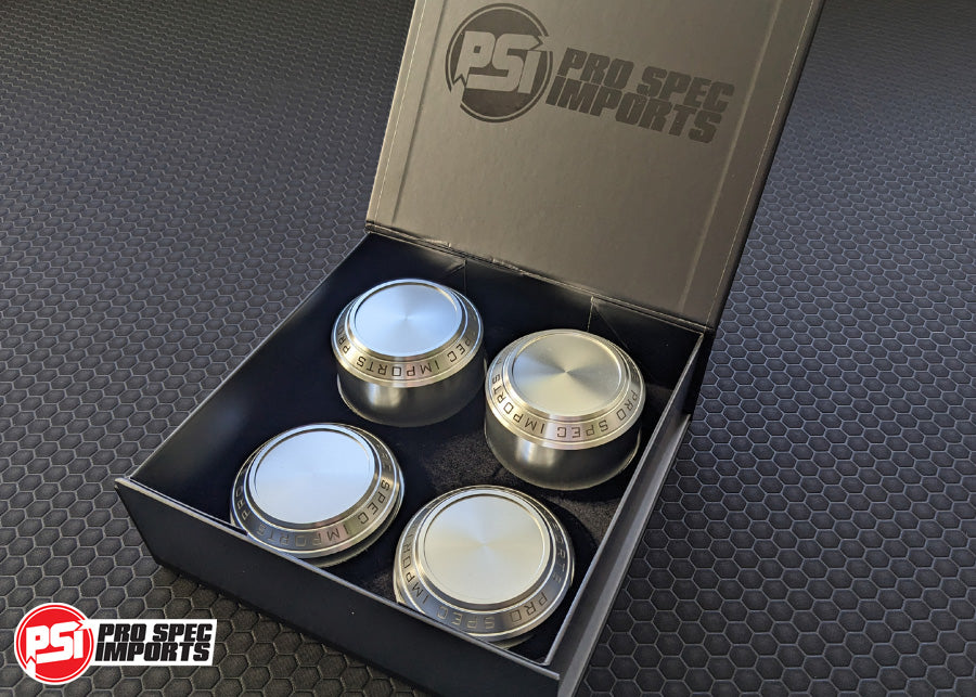 Rays TE37SL & CE28SL Centre Caps - A90 (MK5) Toyota Supra - Billet Aluminum 6061-T6, 66.6 to 73.1 Hubcentric