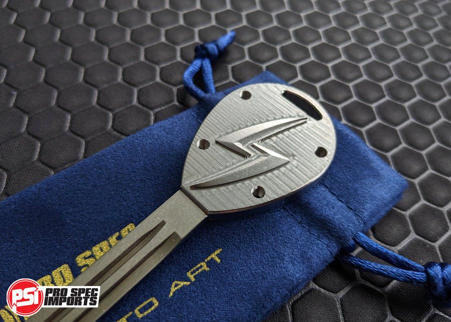 Billet Titanium S15 Silvia (1999 - 2002) Key Blank - Machine Finish - Pro Spec Imports - 