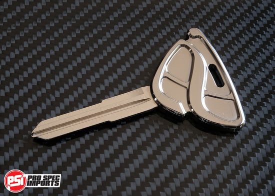 FD3S RX7 Key Blank - Polished Titanium GR6