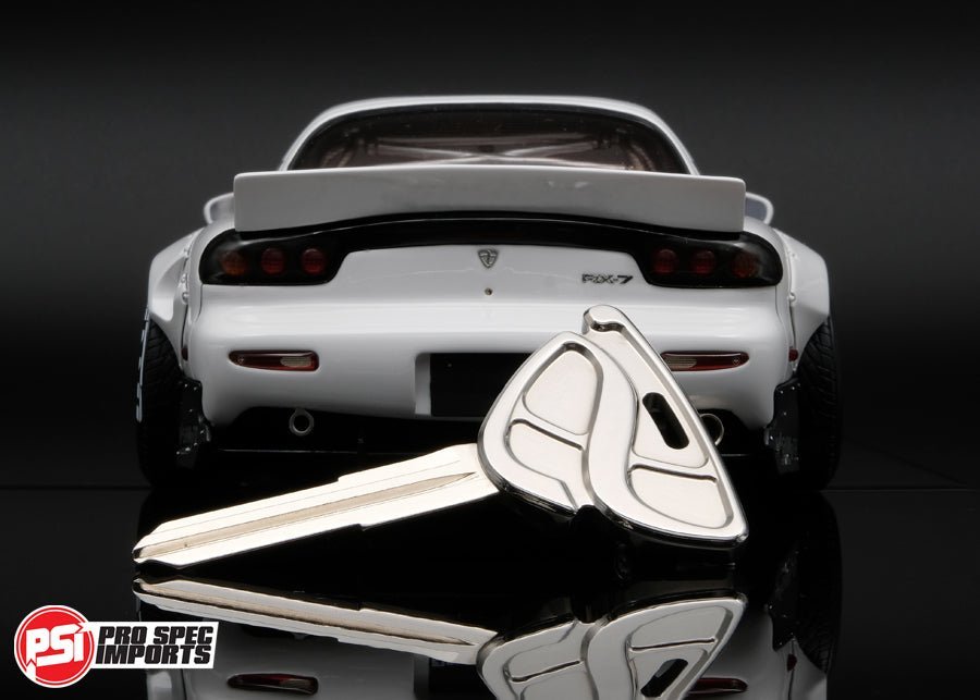 Coolest Fd Rx7 Keychain FD3S RX7 Key Blank - Polished Titanium GR6 - Spare key, Custom, OEM ...