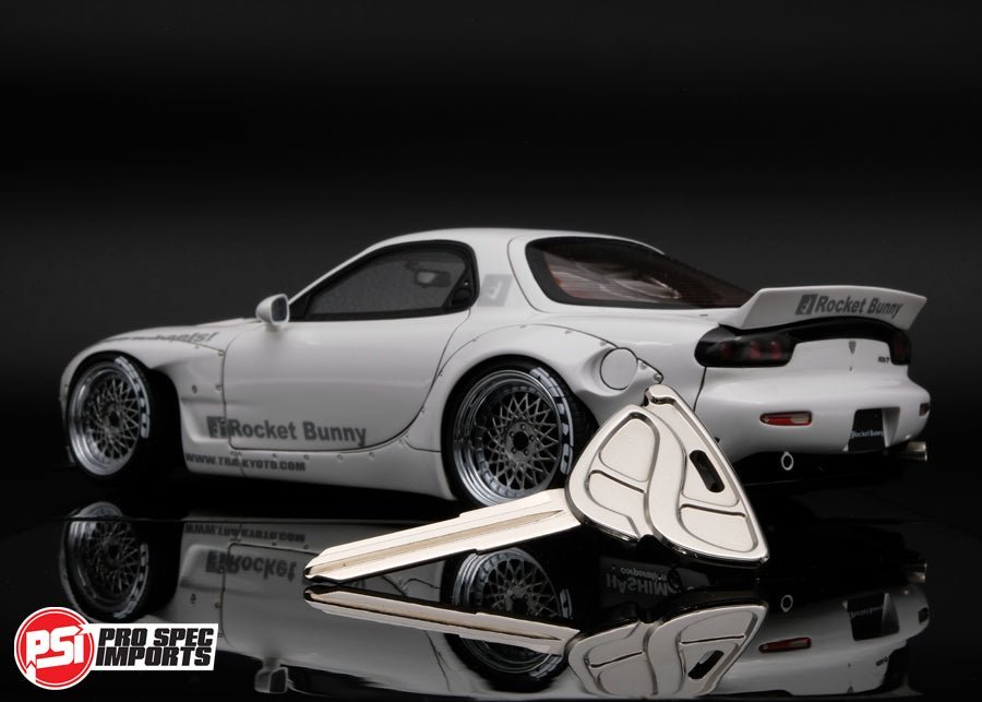 Coolest Fd Rx7 Keychain FD3S RX7 Key Blank - Polished Titanium GR6 - Spare key, Custom, OEM ...