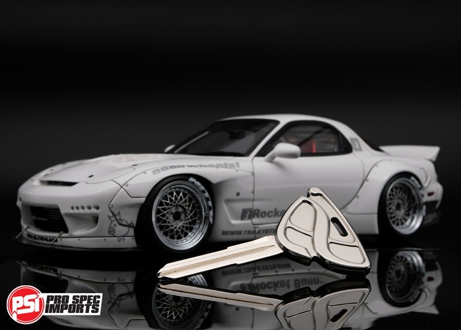 Coolest Fd Rx7 Keychain FD3S RX7 Key Blank - Polished Titanium GR6 - Spare key, Custom, OEM ...