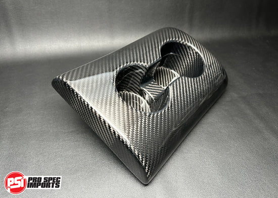 Cup Holder Armrest For A80 (Mk4) Supra, Carbon Fibre or Fiberglass